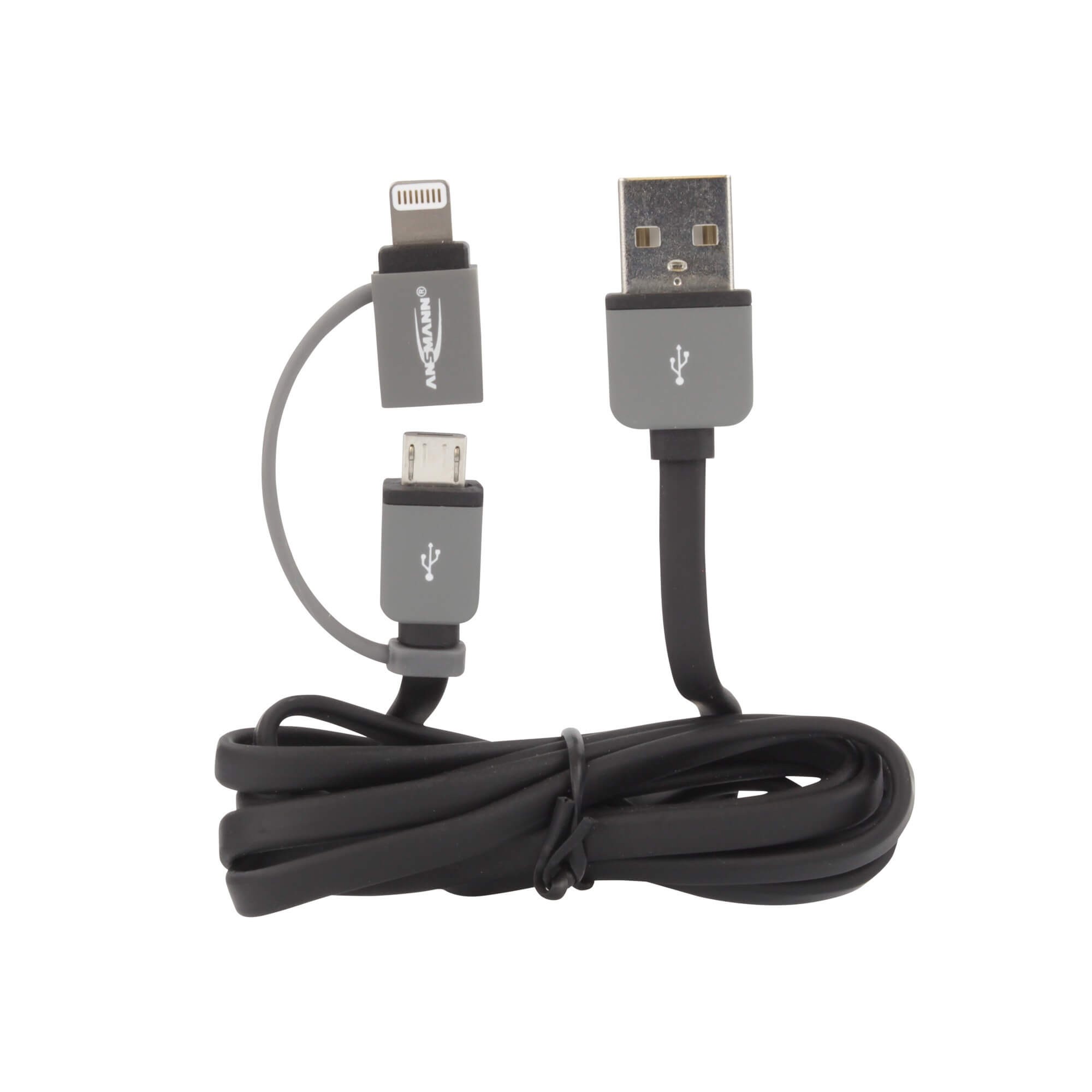 Kabel ANSMANN USB 2w1