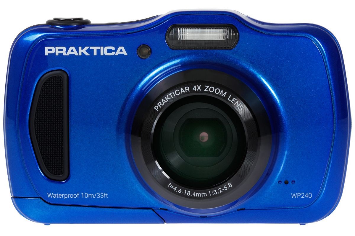 Aparat wodoszczelny PRAKTICA WP240 niebieski