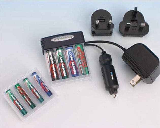 Ładowarka ANSMANN Pocket Power Charger Set