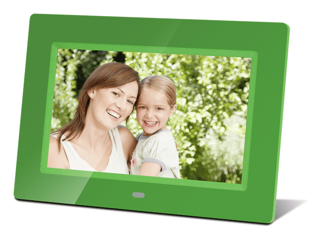 Ramka cyfrowa Braun DF 711 zielona przód