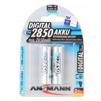 Akumulatory NiMH ANSMANN 2x AA 2850mAh Digital
