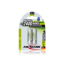 Akumulatory NiMH ANSMANN 2x AA 2400mAh Photo