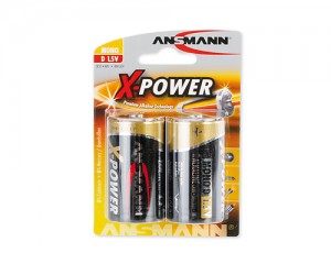 Bateria alkaliczna ANSMANN X-Power 2xD