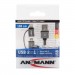 Kabel ANSMANN USB 2w1 w opakowaniu