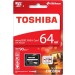 Karta pamięci TOSHIBA EXCERIA micro SDXC 64GB class 10 UHS I & adapter SD